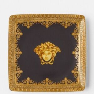 Versace Medusa Square Bowls (2) NIB